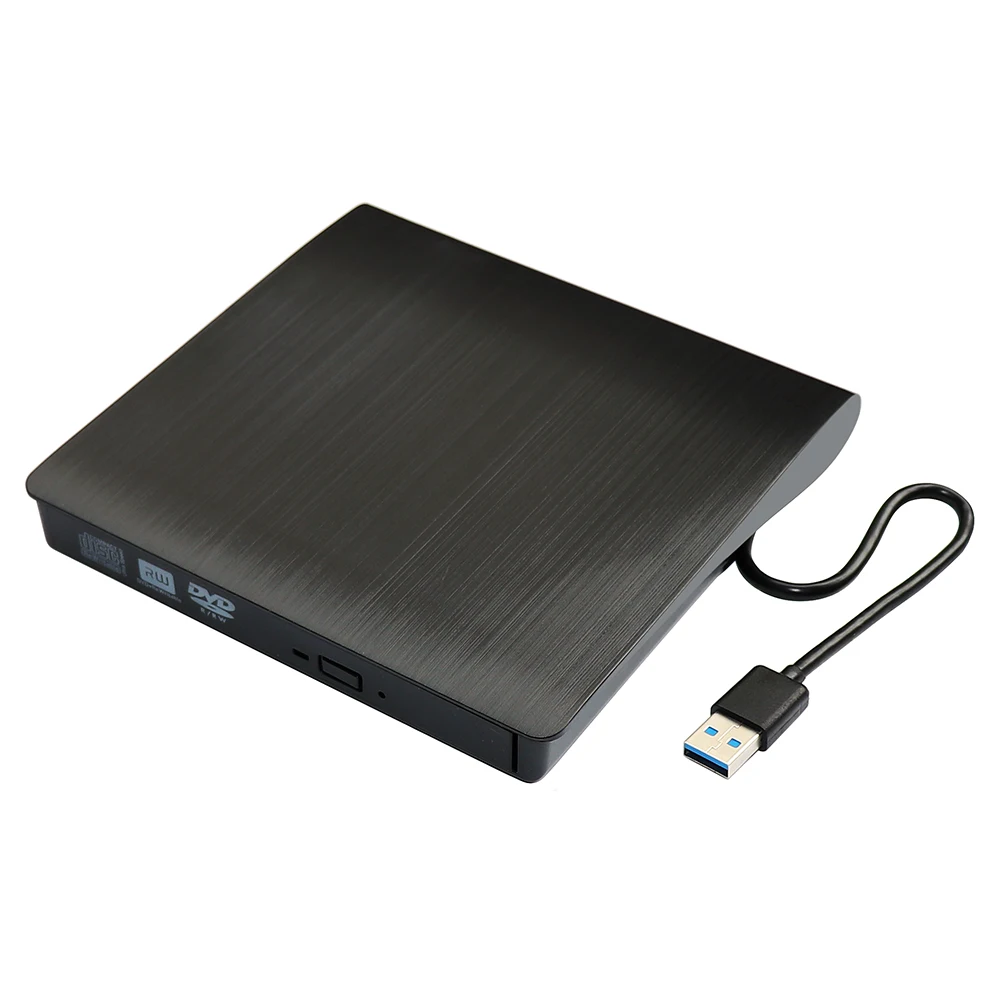 USB 3.0 Slim External DVD RW CD Writer Drive Burner Reader Player