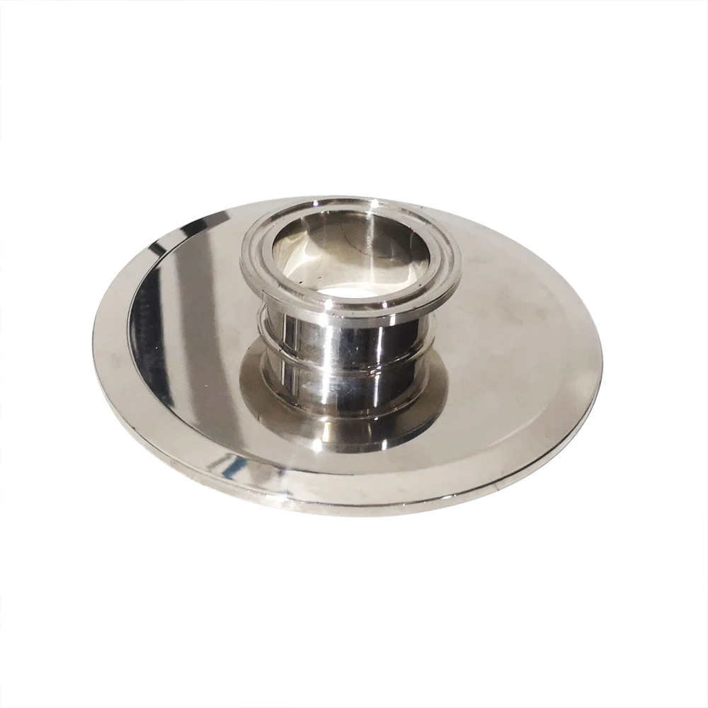 Tri Clamp Reducer Flange OD End Cap Reducing SUS 304 Stainless Steel SanitaryConnector 1.5