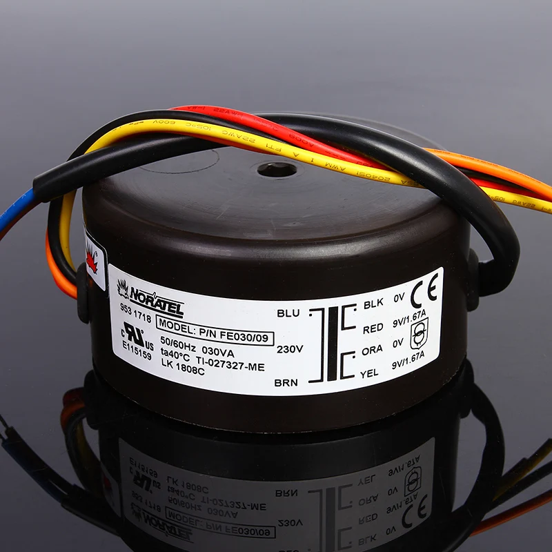 30W NORATEL sealed ring cow 30VA toroidal transformer new original imported double 6V 9V 15V 18V 25V