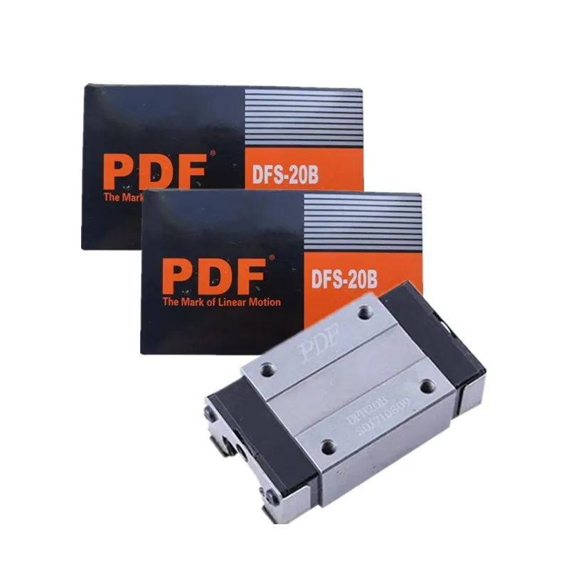 Taiwan PDF linear rail block slider DFS15B DFS20B DFS25B DFS30B DFS35B DFS15BS DFS20BS DFS25BS DFS30BS DFS25BL DFS30BL CNC parts