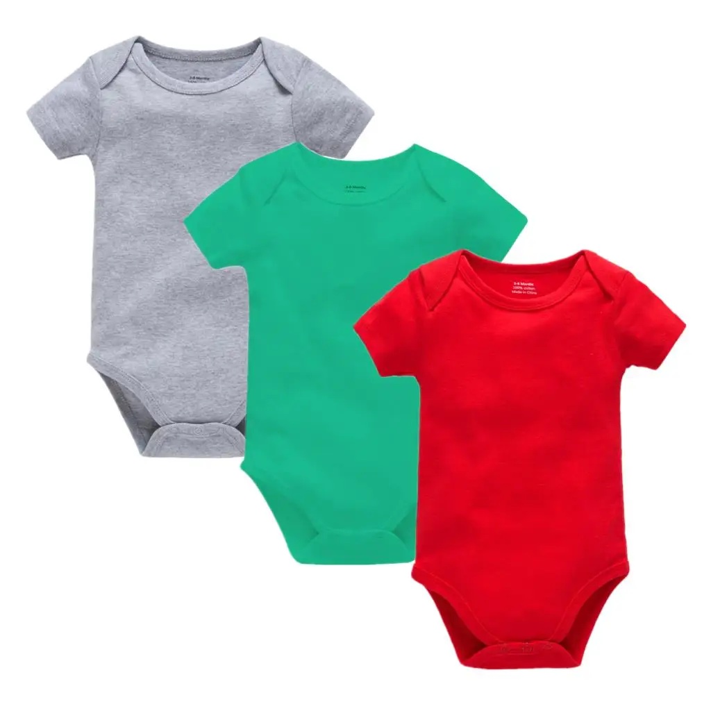 

Ropas Bebe De Unisex Infant Baby Rompers Outfits Newborn Baby Jumpsuit 0-24M Solid Short Sleeve Toddler Baby Boys Girl Onesies