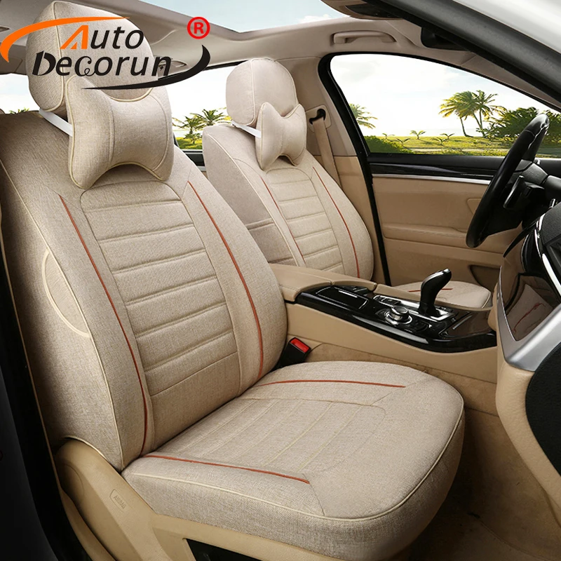 20PCS/Set Seat Covers for Buick Enclave 2009-2013 Accessories Seat Cover Car Cushion Custom Fit Flax Seat Support Car Upholstery