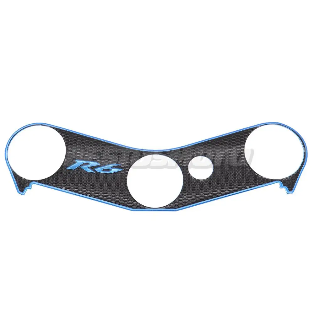 Triple Tree Top Clamp Decal Pad – 3D Sticker For Yamaha YZF-R6 (2008-2016)