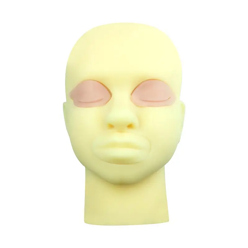 silicone skin suture face model double eyelid suture practice silicone head model Practice model