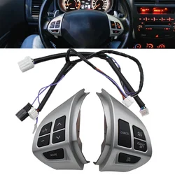 For Mitsubishi ASX 2007-2012 Outlander Cruise Control Switch Button Multifunction Steering Wheel Button Cruise Control Switch