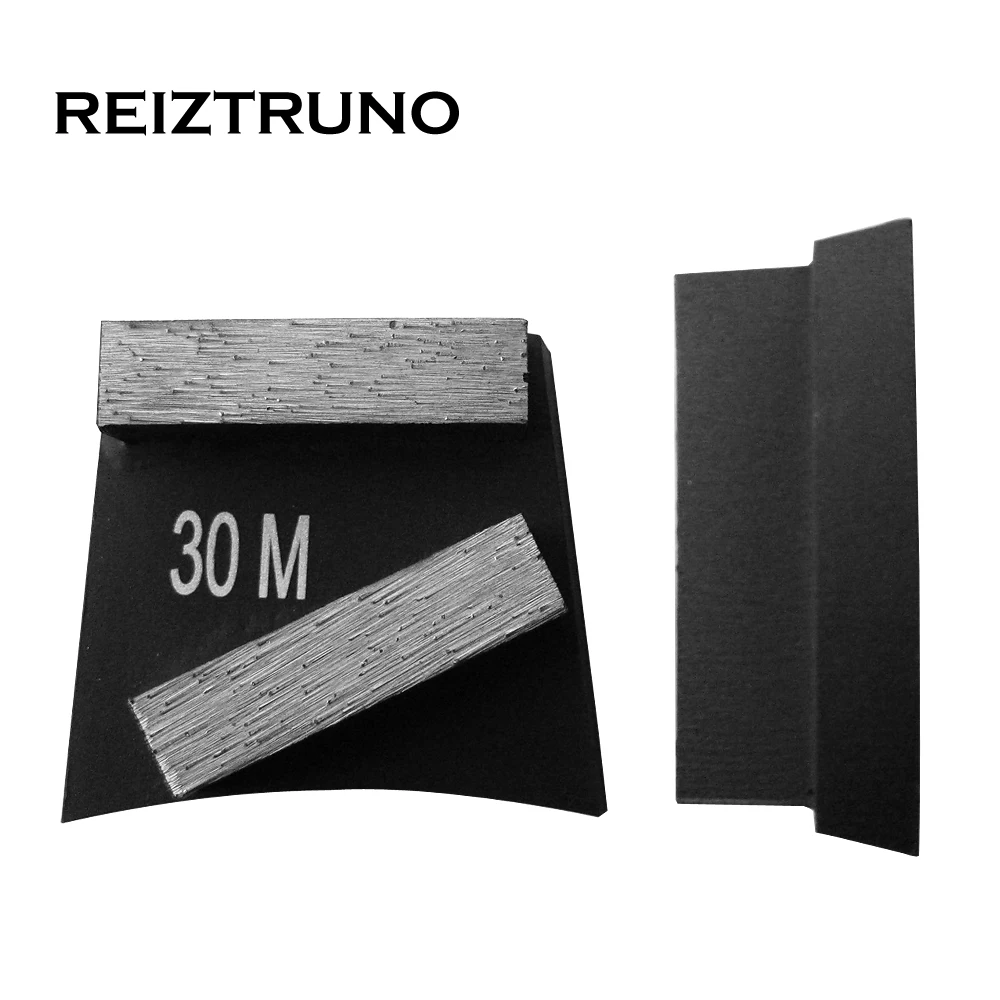 Reiztruno 1 pezzo di due segmenti del diamante di Rettifica Piano Scarpe per calcestruzzo, Lavina utensili di rettifica Pavimento Lucidatura Blocco