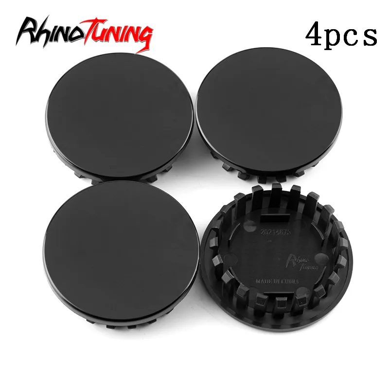 

4pcs 67mm 55mm Wheel Center Cap For 20997899 94775689 9595010 9598732 4554 5693 Refits Rim Hub Cover Car Accessroies Black