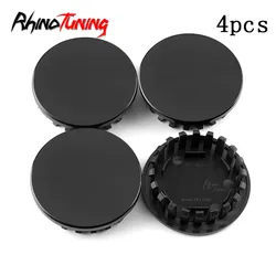 4pcs 67mm 55mm Wheel Center Cap For 20997899 94775689 9595010 9598732 4554 5693 Refits Rim Hub Cover Car Accessroies Black