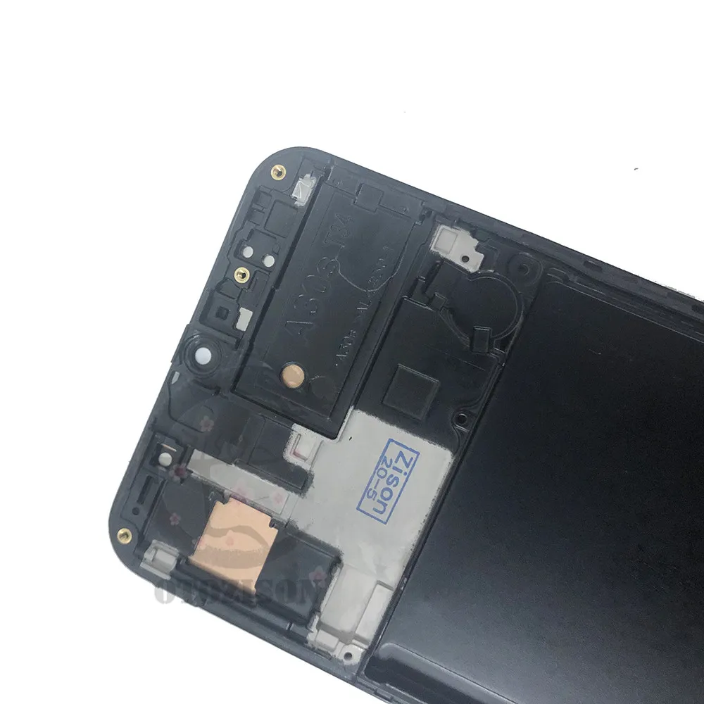 Super AMOLED A307 LCD With Frame For Samsung Galaxy A30s LCD Display SM-A307F/DS A307FN Screen Touch Digitizer Sensor Assembly