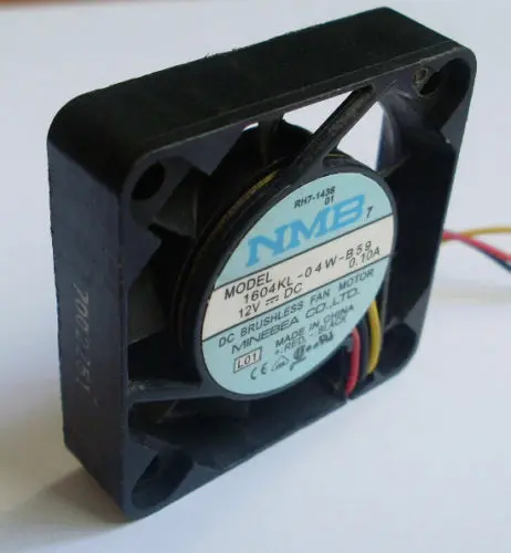 1pc NMB 1604KL-04W-B59 12V 0.1A DC Cooling Fan 40x40x10mm