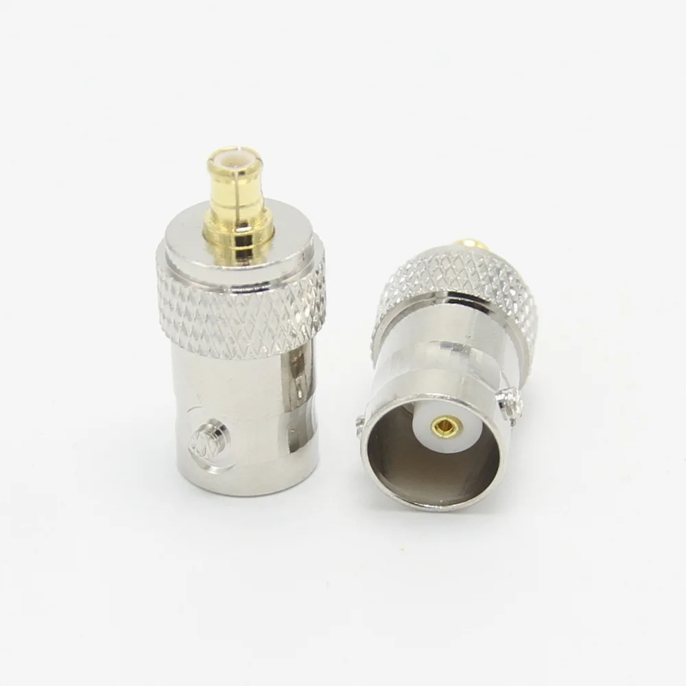 BNC Female To MCX Male RF Coaxial Connector Adapter For DS0201 DSO QUAD DS203 VC101 BNC To MCX Oscilloscope Conversion Connector