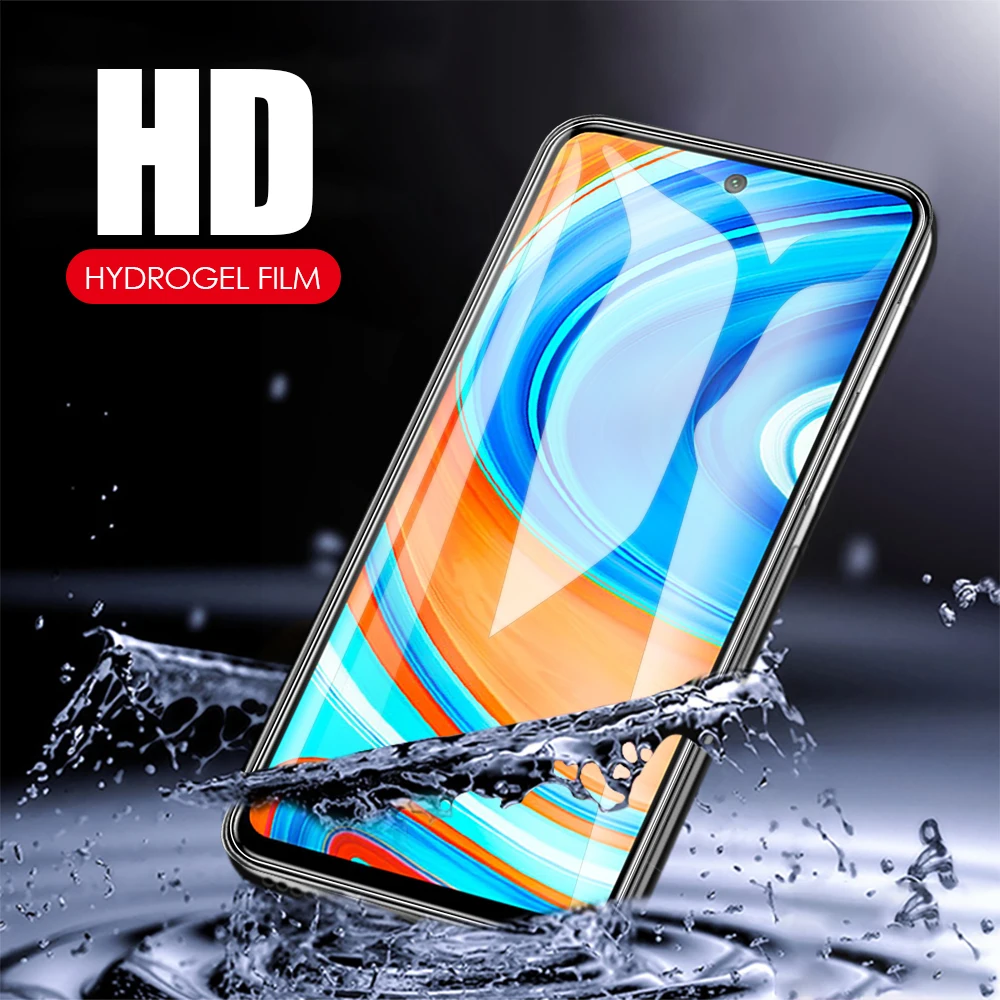 Hydrogel Film For Xiaomi Poco M2 Pro Screen Protector 9H Hydrogel Film for Xiaomi Poco M2 Pro Protective Film Not Tempered Glass