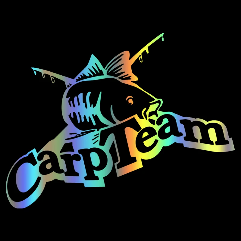 

S51007 Various Sizes/Colors Car Stickers Vinyl Decal Carp Hunter Motorcycle Decorative Accessories Creative Waterproof