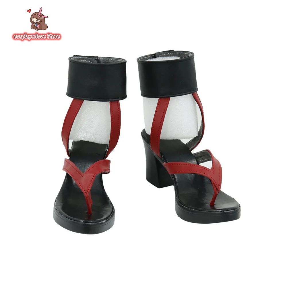 

Anime hololive VTuber Okami Mio Cosplay Shoes Boots Halloween Carnival Cosplay