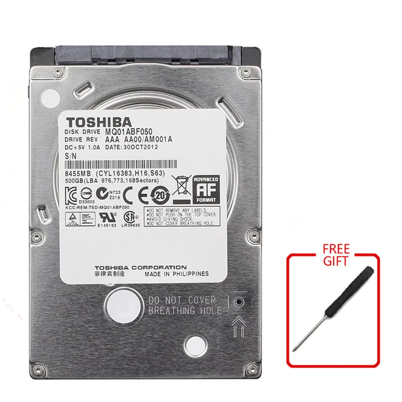 

Toshiba 4TB 2TB 1TB 500GB 320GB 250G HDD 2.5 Sata for Laptop 2.5 Sata Internal Hard Drive Hard Drive 500 GB Hard Disk Hardisk HD