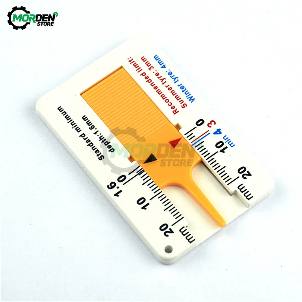 0-20mm Indicator Metalworking Auto Car Tyre Read Depthometer Depth Gauge Page Measure Tool Dropship