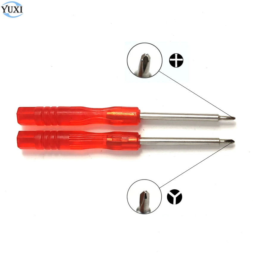 

YuXi Opening Repair Hand Tools Cross Tri-Wing Screwdriver for Nintend DS Lite for NDSL Wii GBC GBA SP GBM NDSi for 3DS XL