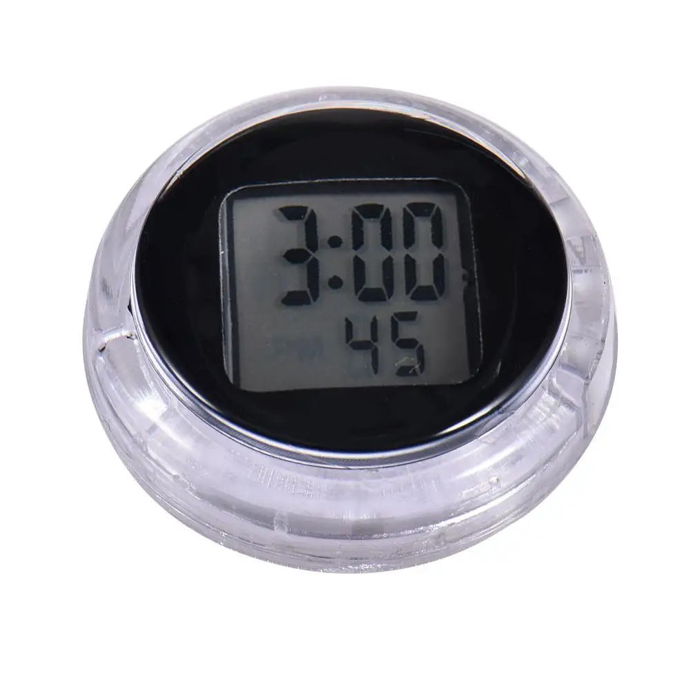 Universal Motorcycle Clock Accessories Watch Waterproof Stick-On Motorbike Mount Digital Clock Moto Clocks For BMW Watch Clock