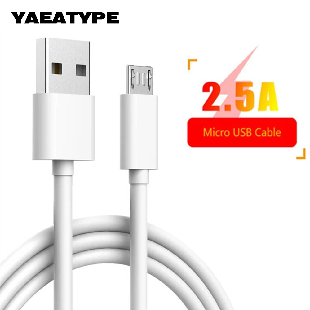 Micro Usb Flat Cable 1 Meter Mikro Usb Kablo for Huawei Honor 9 Lite Y6 7x 8 8x Max P8 Lite 7c Phone Charger Cord