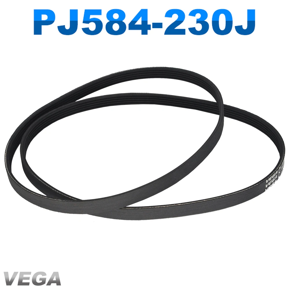 VEGA V-Belt PJ584/230J 3/4/5/6 Ribs For DIY RC Model Motor Transmission Timing Belt