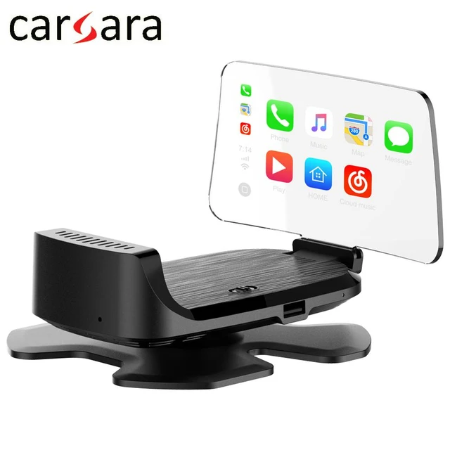 Carsara-フロントガラスプロジェクター,アウディa3,a4,a5,a6,a7,q2,q7,r8,tt,q5,q8,android  auto,obd,carplay,hud,オーバースピード警告 - AliExpress