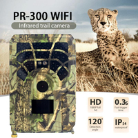 IP54 Waterproof Wild Trail Camera Wifi APP Control Hunting-Cameras 5MP Color CMOS Night Vision Wildlife Photo Traps