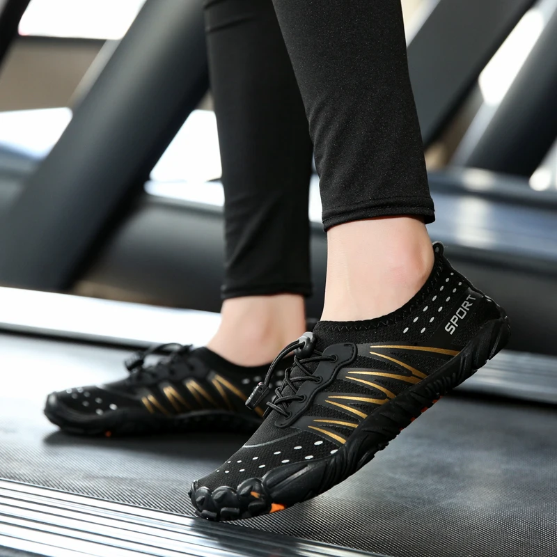 

2021 летняя обувь для воды, женские пляжные кроссовки, спортивная обувь, Уличная обувь для плавания, спортзала, йоги, фитнеса, сетчатая обувь для воды