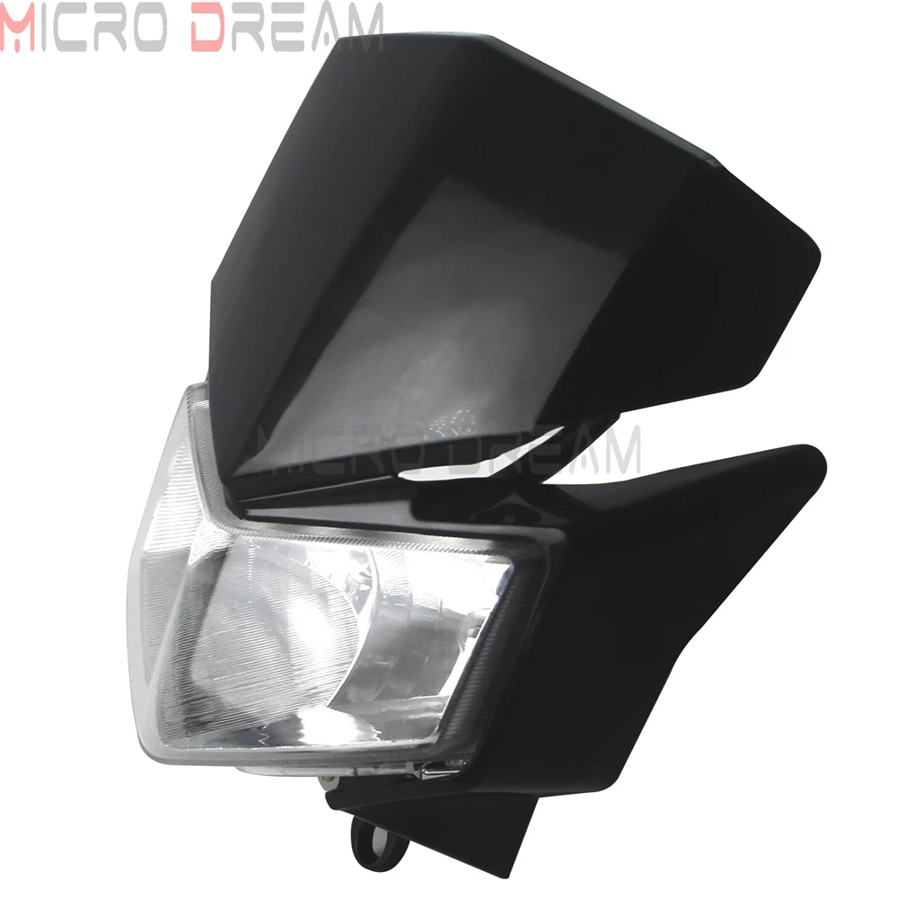 Motorcycle Off Road Twin Dual Headlight For Kawasaki KLX 250 250S 250SF D-Tracker X 250 Dirt Bike Motocross Headlight Fairing