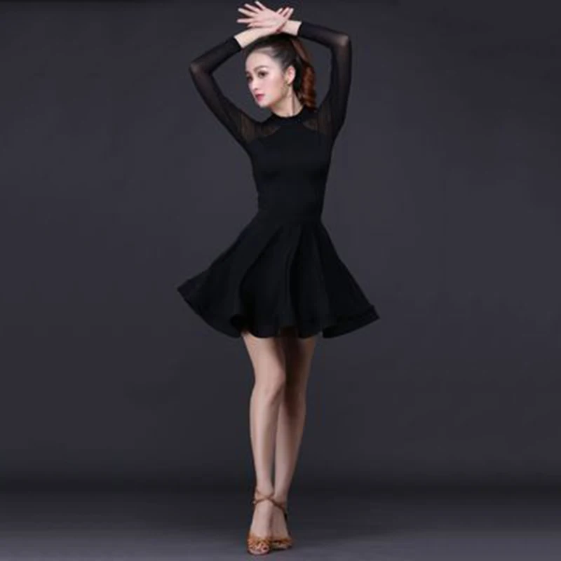 Latin Dance Skirt Woman Practice Dress 2024 Performance Latin Dance Dresses Ballroom Tango Latin Competition Dress For Women