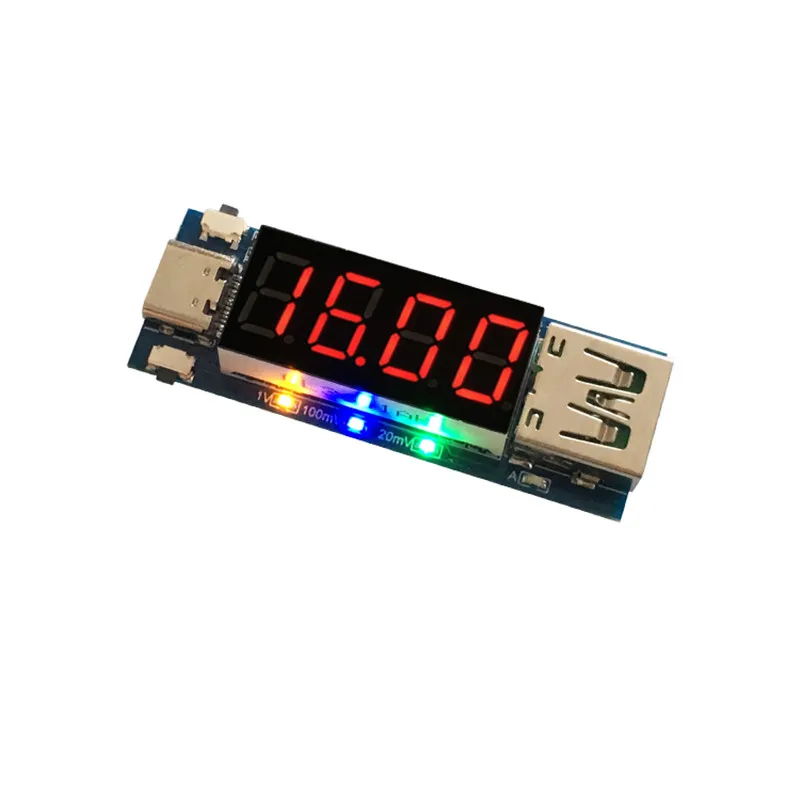 USB Charging Trigger Charger Voltmeter Ammeter 5V/9V/12V/15V/20V/PPS PD2.0 PD3.0 Type-C USB Decoding Device for PD Charger