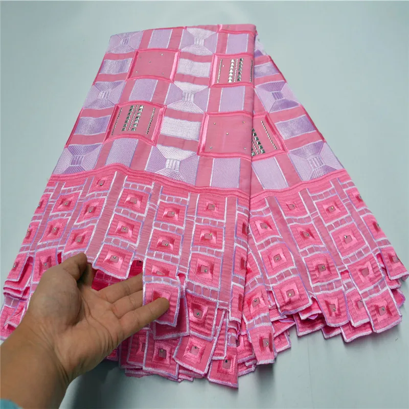 High Quality African Lace Fabric Swiss 100%Cotton Lace Fabric Swiss Voile Lace In Switzerland For Nigerian Party Dress CLP-624