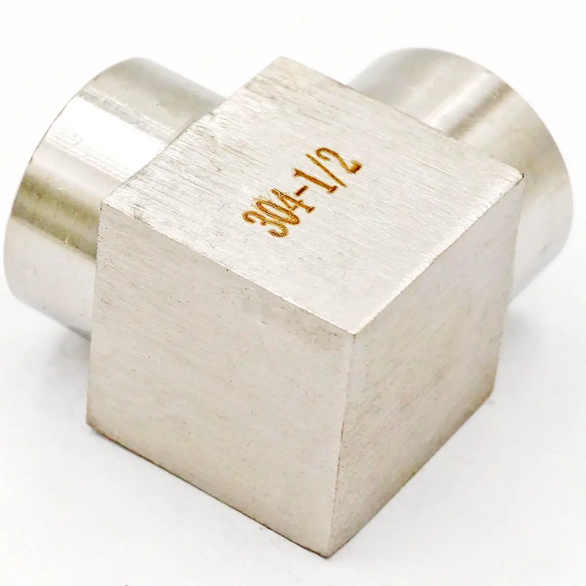 1/2 "BSP Eqaul Weibliche Ellenbogen 90 Grad 304 Edelstahl Rohr Fitting Adapter Stecker 357 PSI