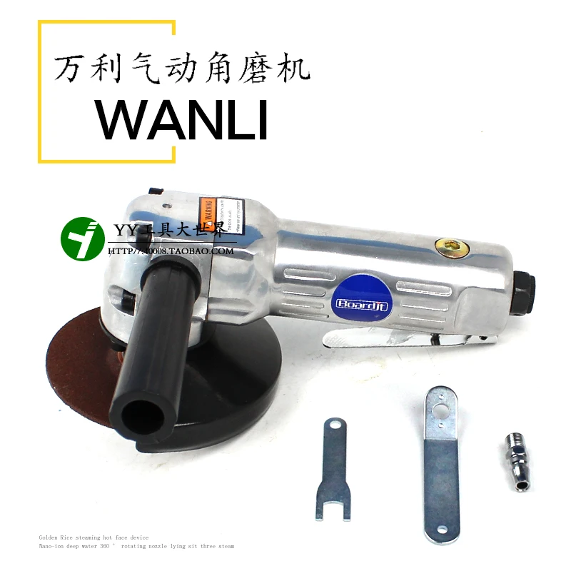 100mm 4 inch Taiwan Wanli brand Pneumatic Pneumatic Angle Grinder Polisher