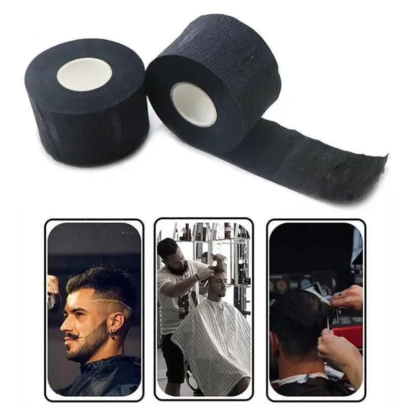 ​1 Roll Disposable Barber Paper Neck Strips Hairdressing Stretchy Wrap Neck Paper