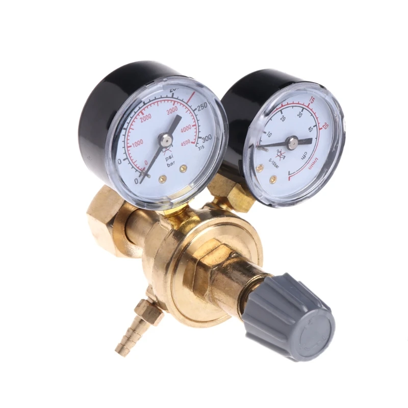 

0-30Mpa Argon CO2 Mig Tig Meter Gas Regulator Flowmeter Welding Weld Gauge Argon Regulator Pressure Reducer