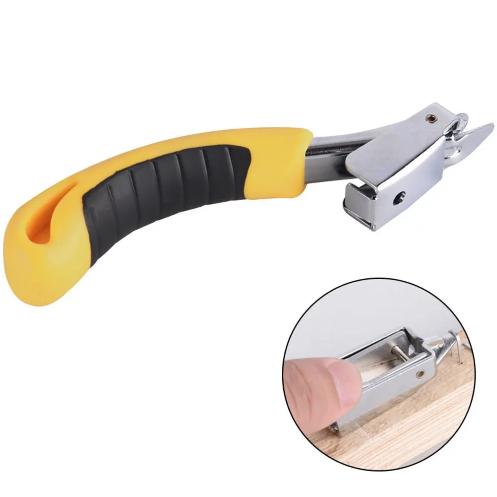 1pc Comfortable Metal Handheld Staple Remover Convenient Stapler Binding Tool Nail Pull Out Extractor School Office Stationery