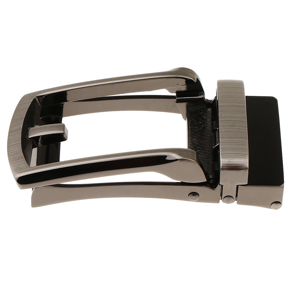 Men’s Metal Automatic Belt Buckle Ratchet Slide Leather Belt Making Supplies Ratchet Belt Slide Belt Accessories