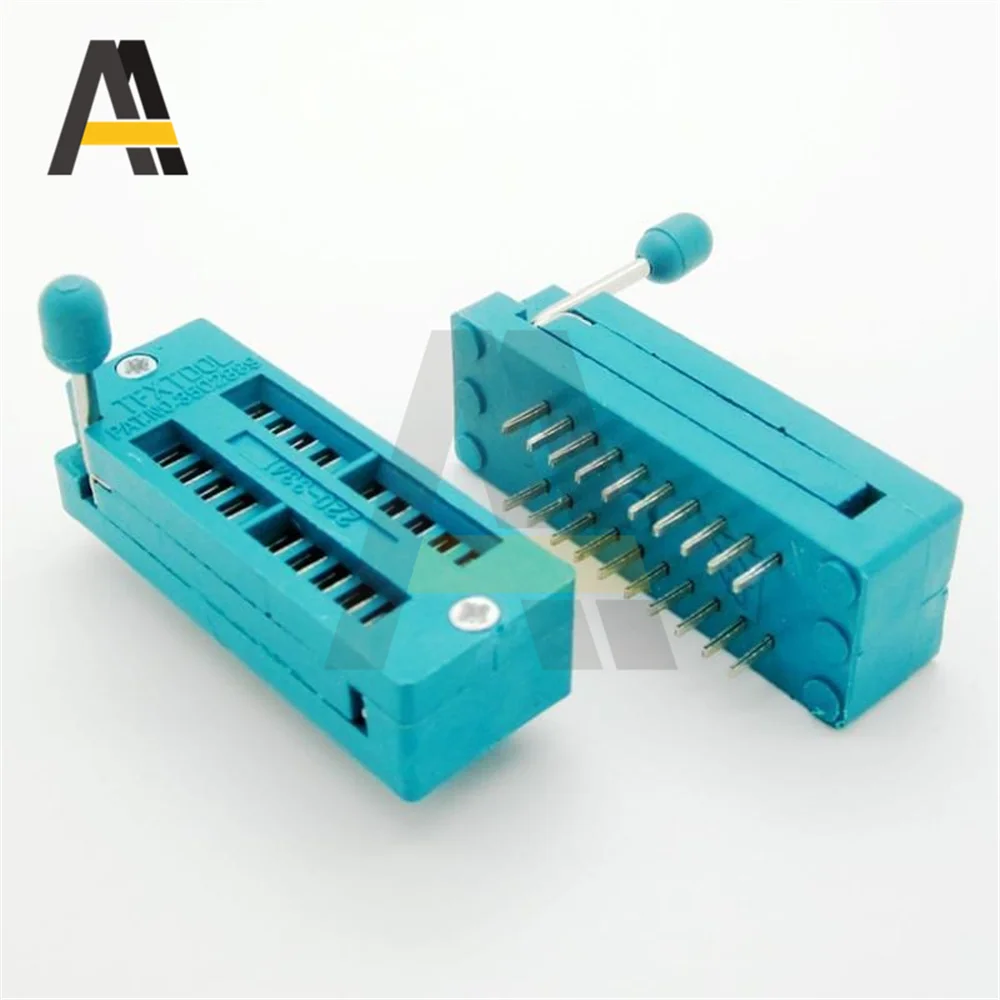 IC Lock Seat Test Narrow Universal Zif Sockets 16Pin 20Pin 32Pin 40Pin 16P/20P/32/40P 3M Test Seat Narrow