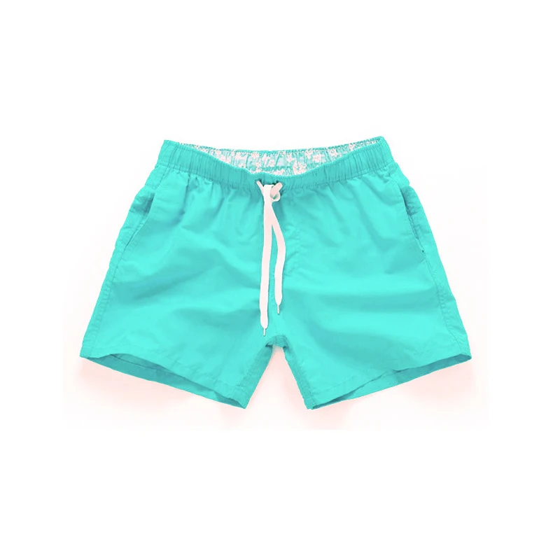 Men' New Beach Pants Shorts Summer Surf Pants Men'S Beach Pants Solid Color European And American Surf Shorts Plus Size 3xl