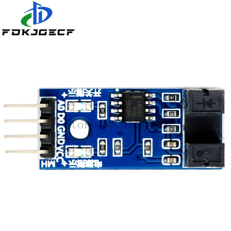 Speed Sensor Module Tacho Sensor Slot-type Optocoupler Tacho-generator Counter Module