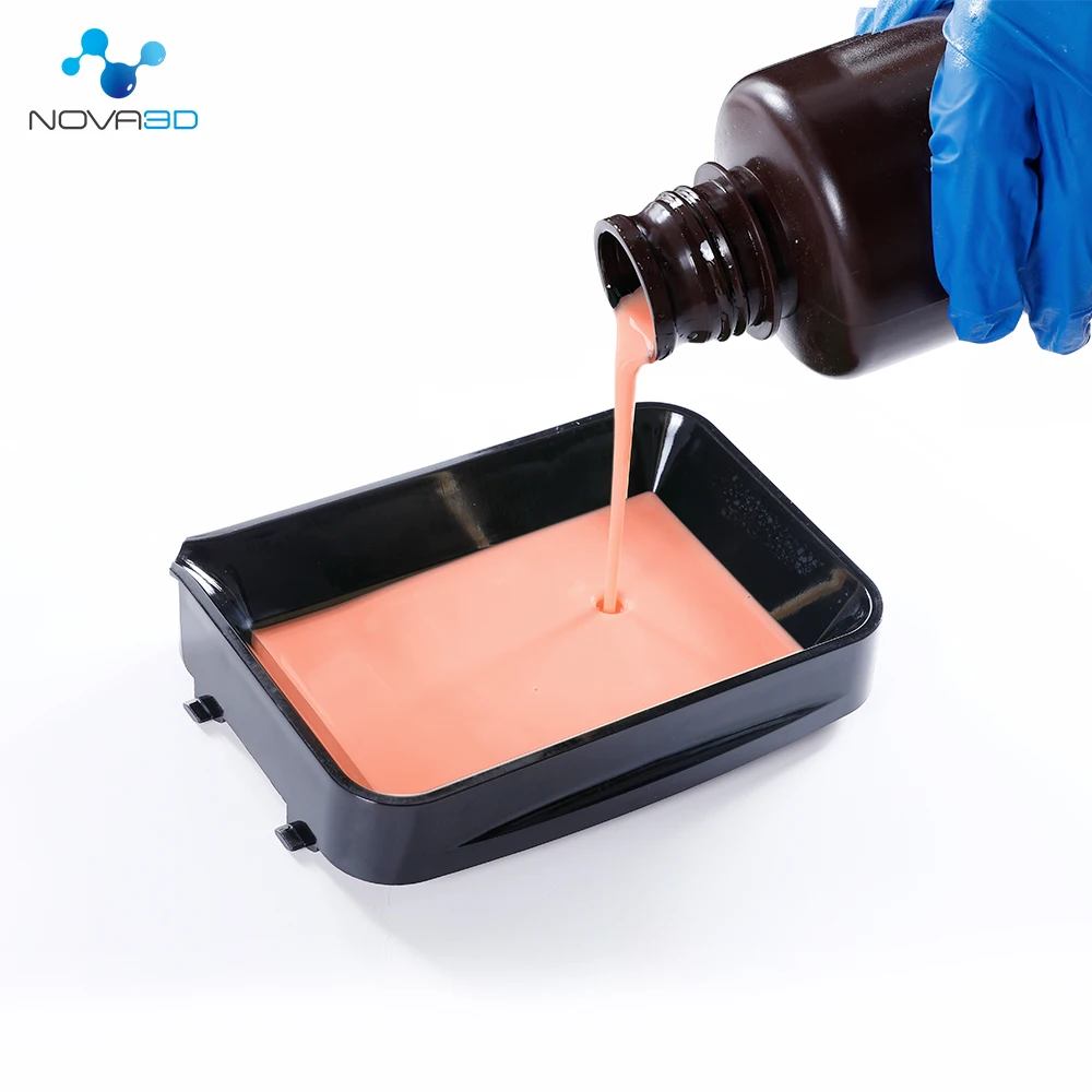 NOVA3D 3D Printer Red Wax UV Resin Impresora 3d Printing Kit High Quality LCD 3d Printing Material 405nm Resina