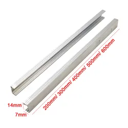 Dropshipping 5PCS LED Radiator Heatsink 20CM 30CM 40CM 50CM 60CM Strip for Bar Lights DIY LED Lamp Heatsink Aluminum Radiator