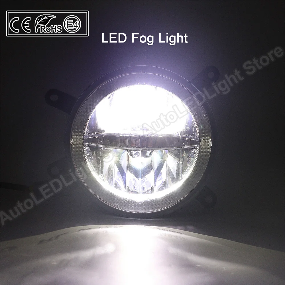 2Pcs For 2005 2006 2007 2008 2009 Ford Mustang GT 2005 2006 2007 2008 2009 LED Bumper Fog Lamp Daytime Running DRL Light