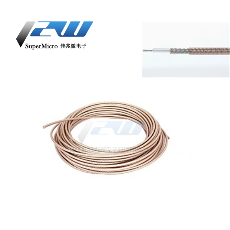 1PCS=1Meter, RG316 Coax Cable Coaxial Lead Low Loss RF Connector Cable Wire diameter 2.5MM, 50-1.5 feeder antenna Extension core