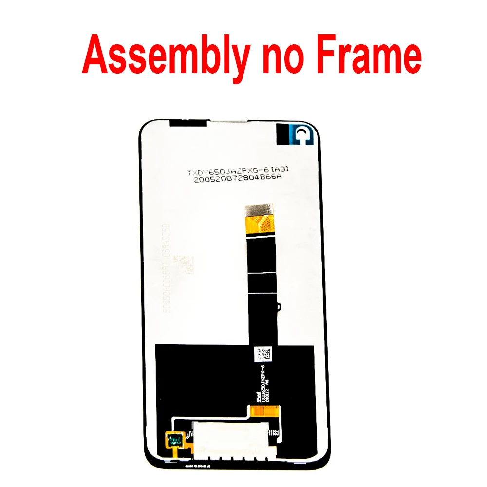 AAA+ LG Q61 LCD For LG K61 LCD Display Touch Screen Digitizer Assembly Frame For LG K61 LMQ630EAW LM-Q630EAW LCD Replacement