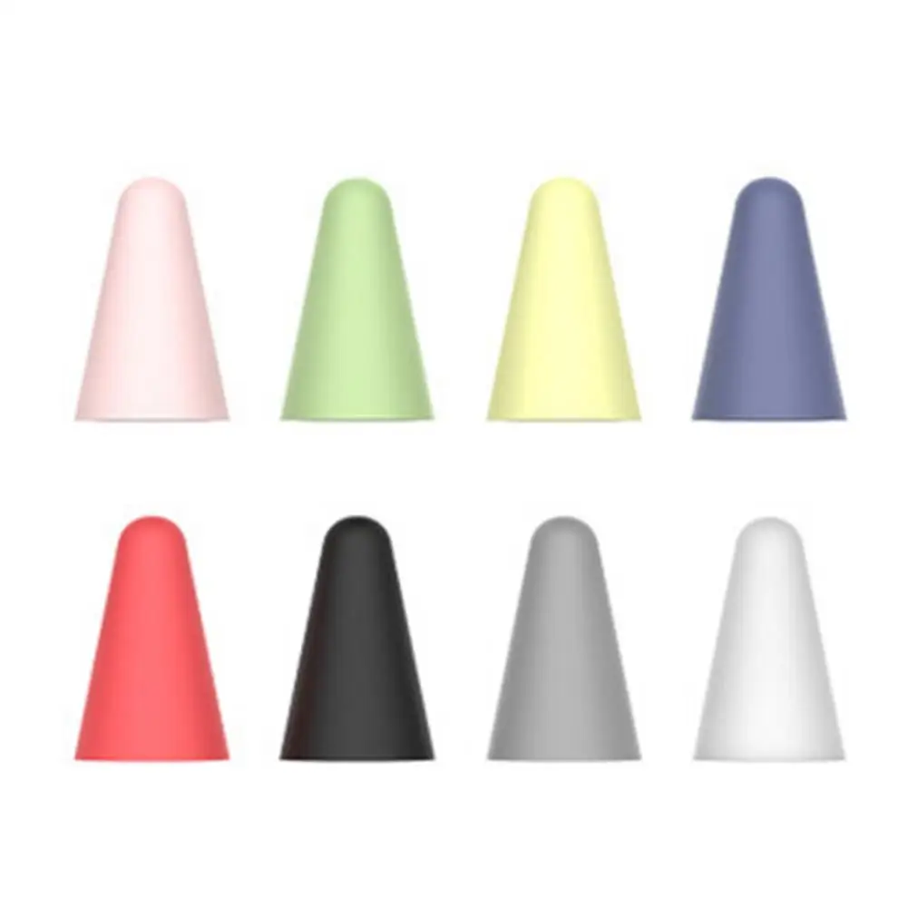 ซิลิโคน8Pcs เคล็ดลับสำหรับดินสอ Stylus สำหรับ Apple ดินสอ1st 2nd Generation Dropshipping ขายส่ง
