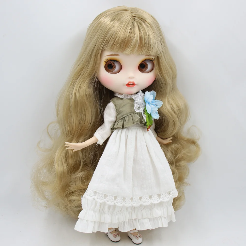 ICY DBS Blyth ตุ๊กตา CUSTMIZED Carvd ริมฝีปากฟัน Matte Face Joint Body ขาย1/6 BJD Neo Azone