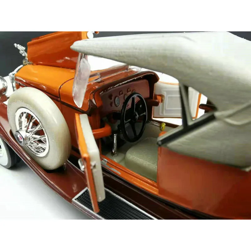 1:32 Simulation American Luxury Cars 1930 Packard Retro Classic Car Model Metal Die-Cast Toy Alloy Vehicle Collection Display