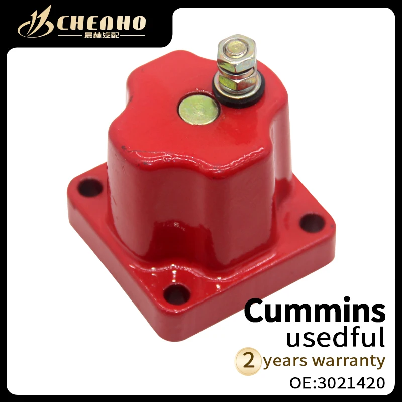 CHENHO BRAND NEW Fuel Solenoid 4024808 3408421 3054608 134076 3054612 209940 for Cummin s ISM11/QSM11/M11 Stop Solenoid Valve