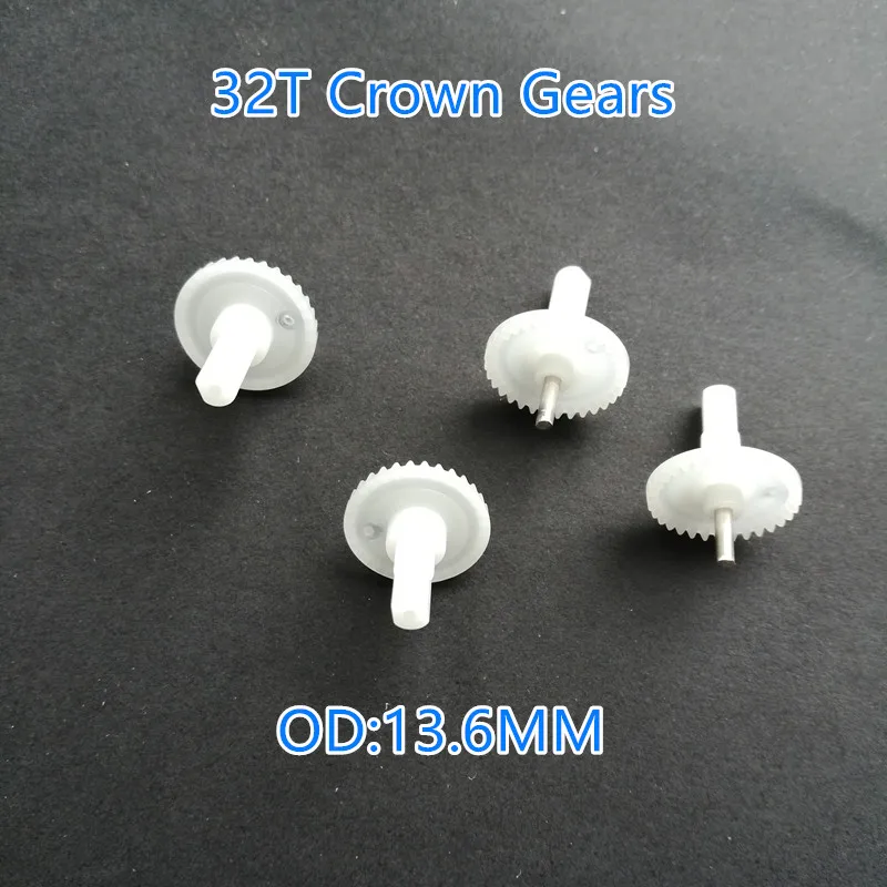 LH X41 0.4M Bevel Pinions Gear 32 Teeth 14mm 8T Plastic 32T Crown Gears For Folder Quadcopter Airplane Spare Parts